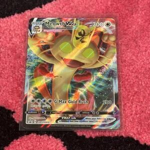 Meowth VMAX #SWSH005 – Pokémon Promo – As Pictured